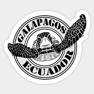 Galapagos Ecuador Turtle Sticker